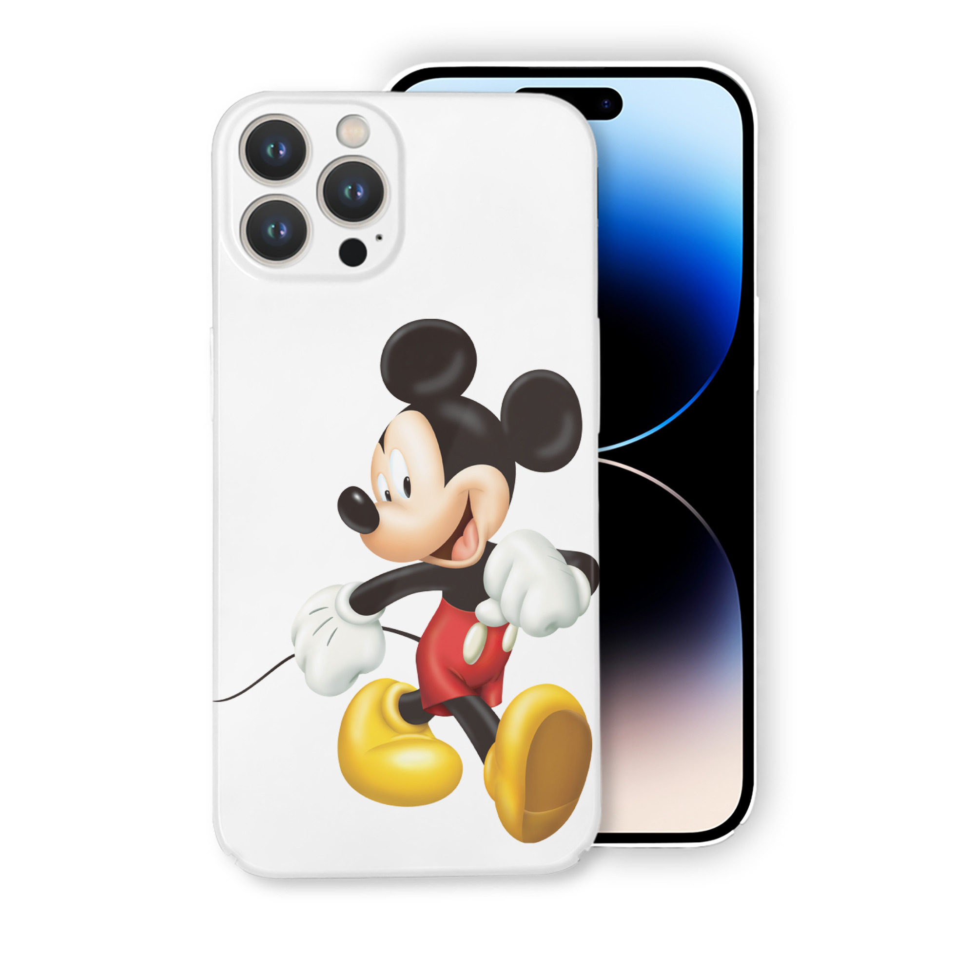 （画像用） ミッキーマウス Mickey Mouse 【iPhone 14シリーズ対応】ハードケース
